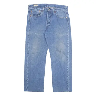 LEVI'S 501 BIG E Jeans Mens Blue Regular Straight Stone Wash W31 L24