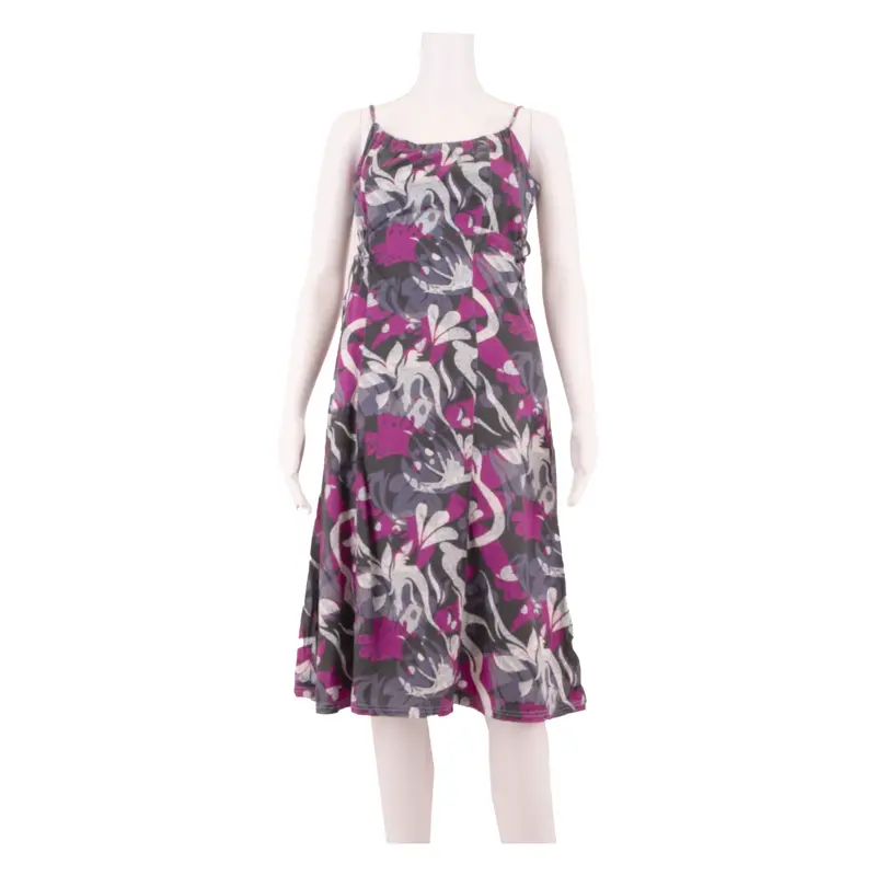 FAT FACE Womens A-Line Dress Purple Floral Sleeveless Knee Length UK 8