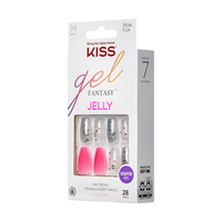 KISS Gel Fantasy Jelly Press On Glue Nails - Fun & Jelly