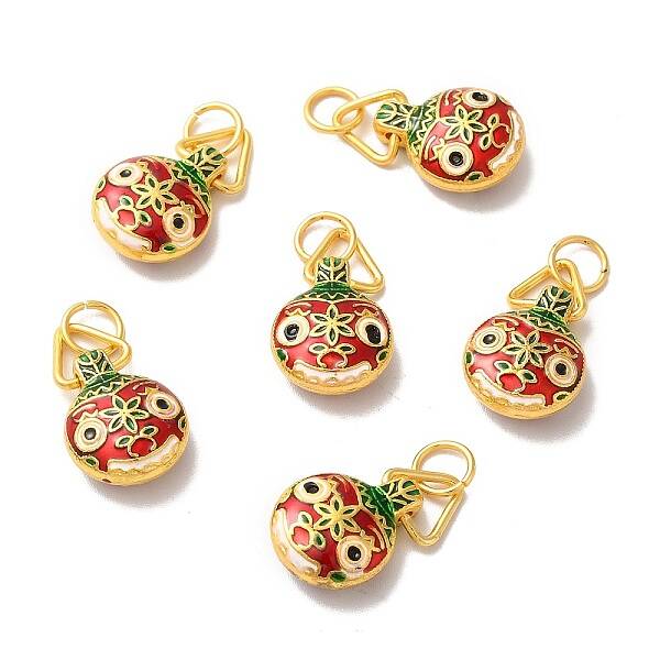 Zinc Alloy Enamel Pendants