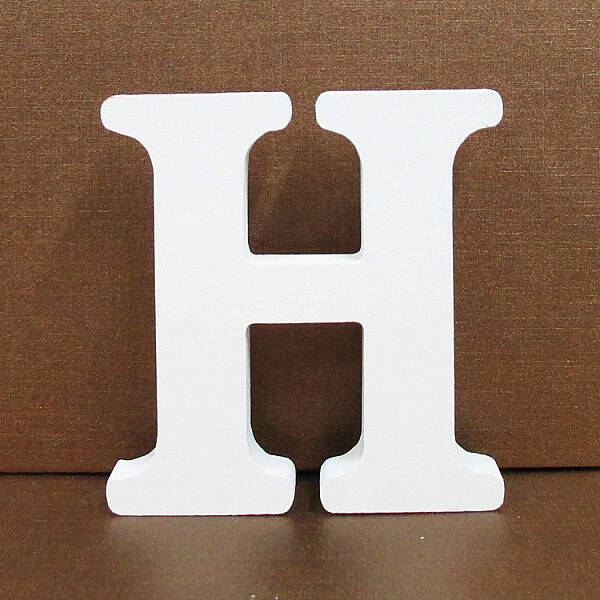 Letter Wooden Ornaments