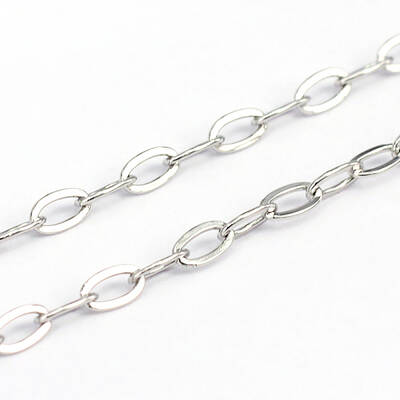 Tarnish Resistant 304 Stainless Steel Cable Chains