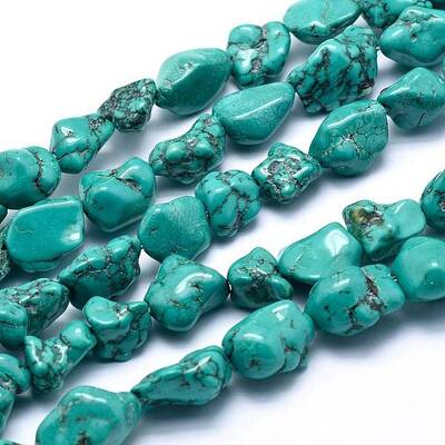 Natural Magnesite Beads Strands