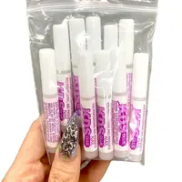 Glue KDS for nail tips Adhesive Super Bond for Acrylic Nails Tips - 0.07 oz for Each Glue professional glue for press on glue...