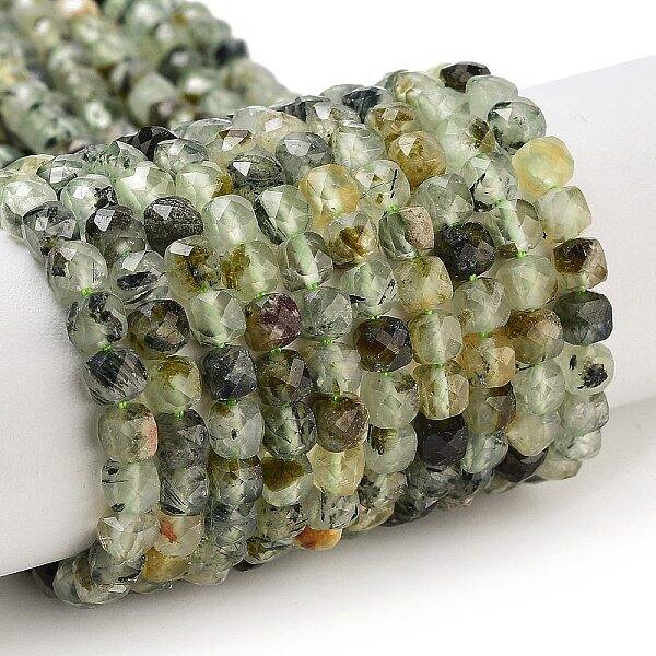 Natural Prehnite Beads Strands