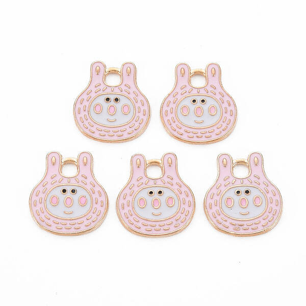 Alloy Enamel Pendants