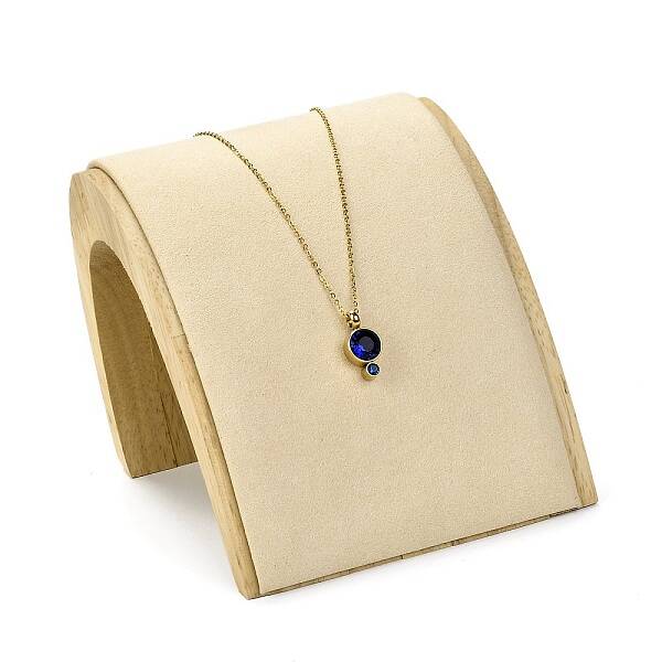 Wood Jewelry Necklace Displays Stands
