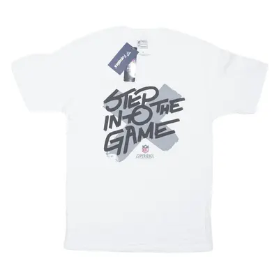 FANATICS NFL Times Square USA T-Shirt White Short Sleeve Mens M