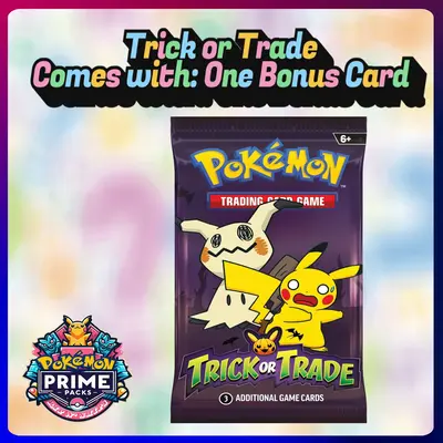 Pokémon Trick or Trade Pack – Ultimate Pokémon Collection Experience with additional Special Illustration Rare Cards, Ill...