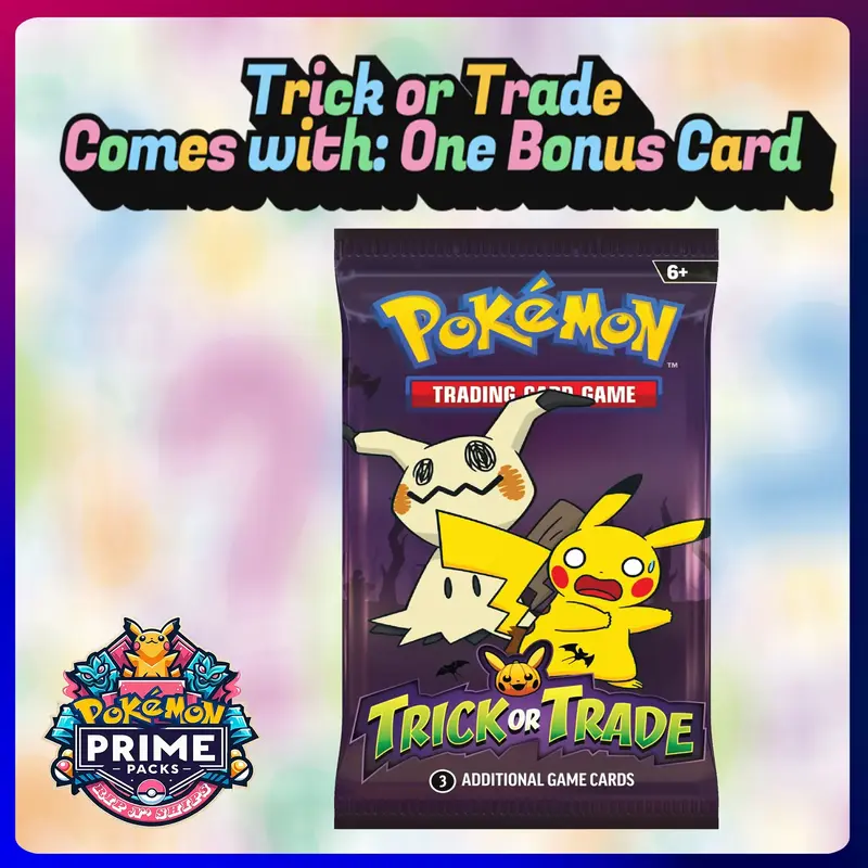 Pokémon Trick or Trade Pack – Ultimate Pokémon Collection Experience with additional Special Illustration Rare Cards, Ill...