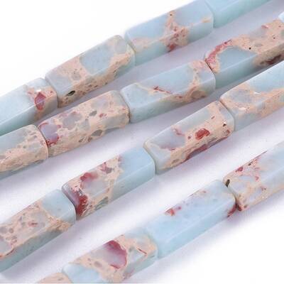 Synthetic Imperial Jasper Beads Strands