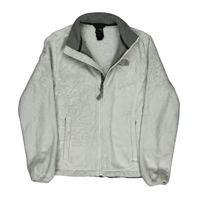 The North Face Fleece Jacket - Medium White Polyester