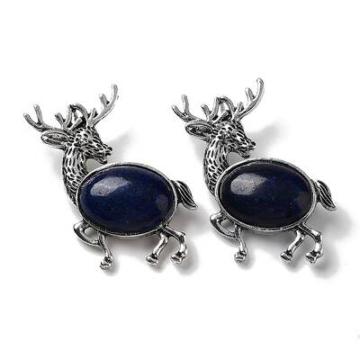 Alloy Elk Brooches