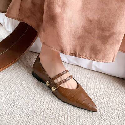 CHIKO Nuria Pointy Toe Block Heels Pumps Shoes