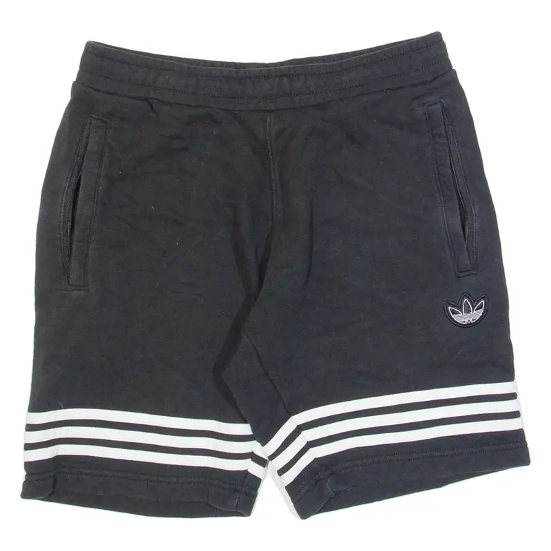 ADIDAS Mens Casual Shorts Black S W28