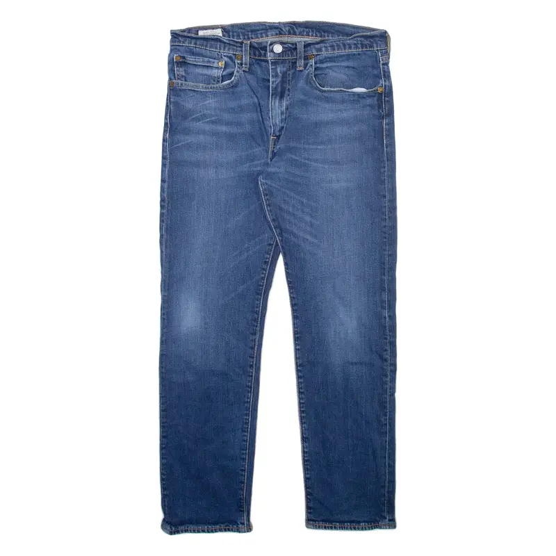 LEVI'S 502 Jeans Big E Mens Blue Regular Tapered W31 L28