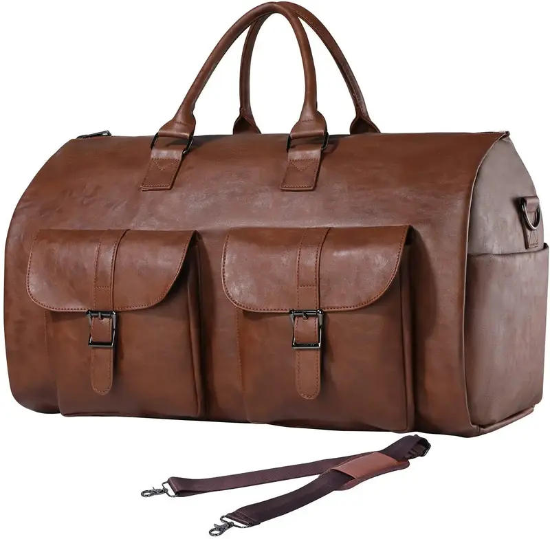 SEYFOCNIA Convertible Travel Garment Bag,Carry on Garment Duffel Bag for Men Women - 2 in 1 Hanging Suitcase Suit Business Tr...