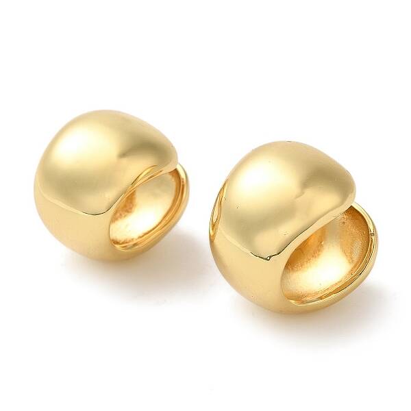 Rack Plating Brass Cuff Earrings