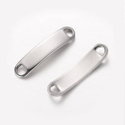 Tarnish Resistant Rectangle 304 Stainless Steel Links connectors