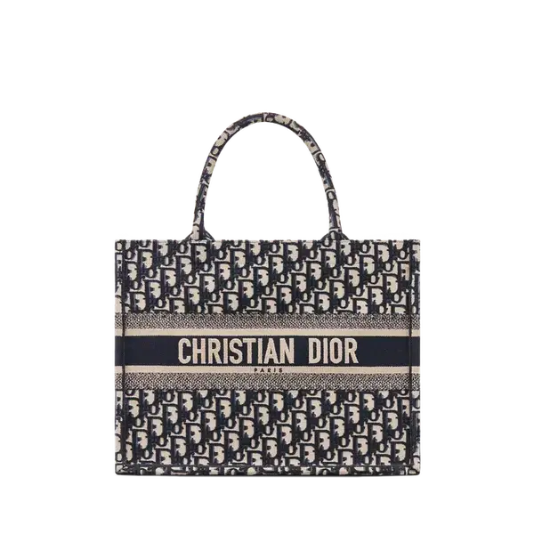 Pre-owned Dior Fabric Tote Bags Medium Tote