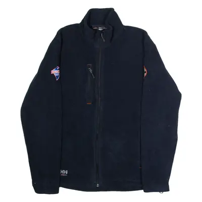 HELLY HANSEN Hooker Creek Construction Materials Mens Fleece Jacket Blue L