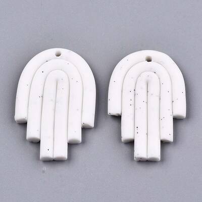 Handmade Polymer Clay Pendants
