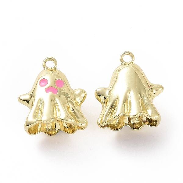 Rack Plating Alloy Enamel Pendants