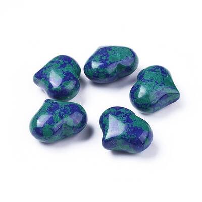 Natural Chrysocolla and Lapis Lazuli Stone