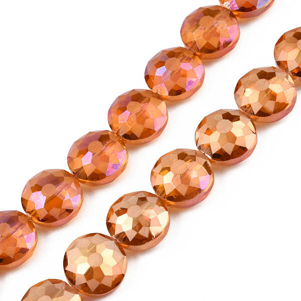 Electroplate Glass Beads Strands