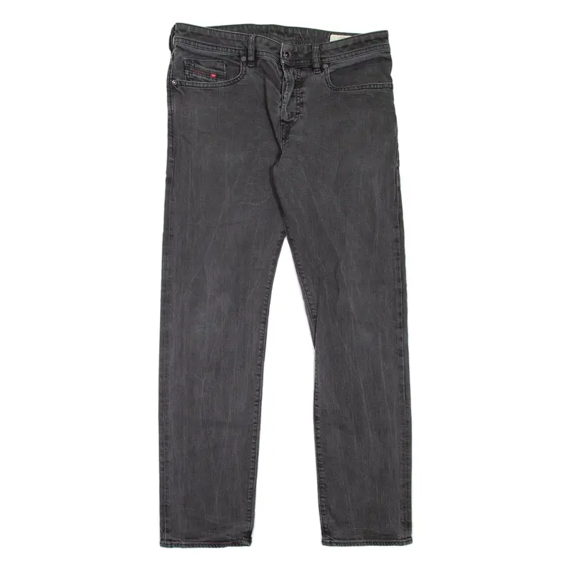 DIESEL Buster Mens Jeans Grey Slim Tapered W33 L32