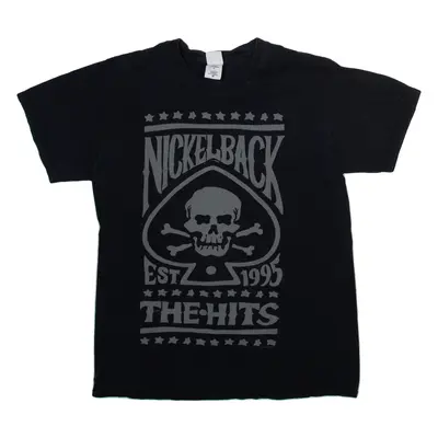 GILDAN Nickelback Mens Band T-Shirt Black USA M