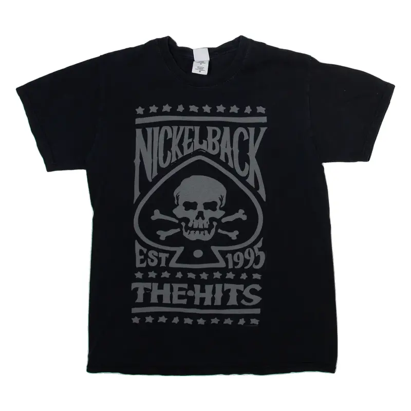 GILDAN Nickelback Mens Band T-Shirt Black USA M