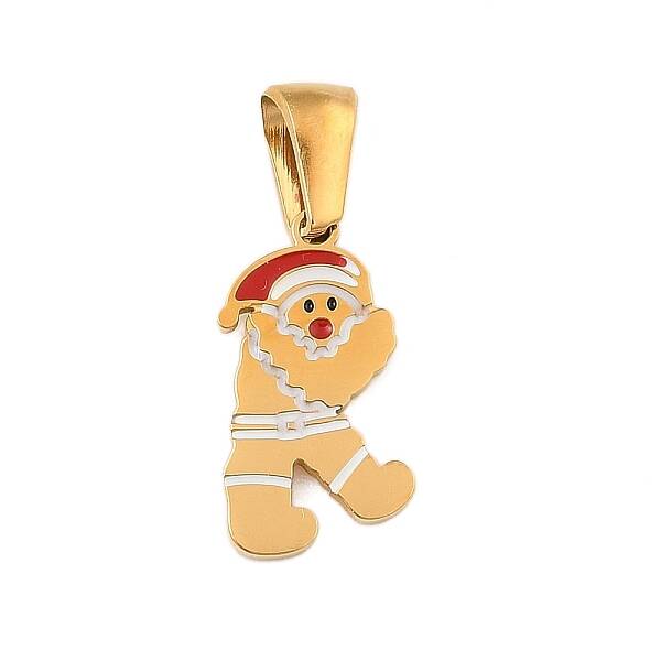 Christmas Theme 304 Stainless Steel Pendants