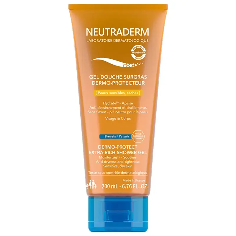Neutraderm Surgras Dermo Shower Gel Dry Skin Protector 200ml
