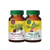 Women's Wellness Bundle I Blood Builder Iron Supplement and Women's One Daily Multivitamin
