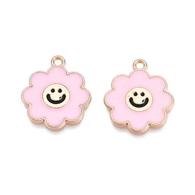 Alloy Enamel Pendants