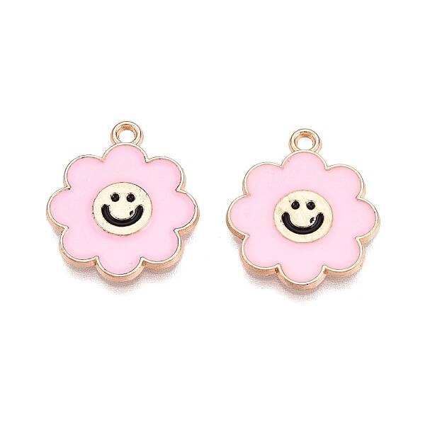Alloy Enamel Pendants