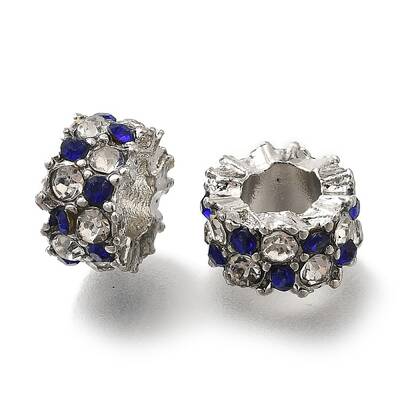 Rack Plating Alloy European Beads