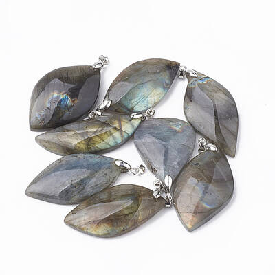 Natural Labradorite Pendants
