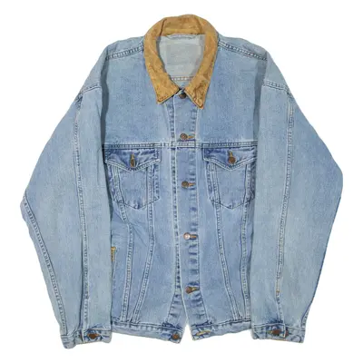 ARIZONA JEAN COMPANY Mens Denim Jacket Blue XL