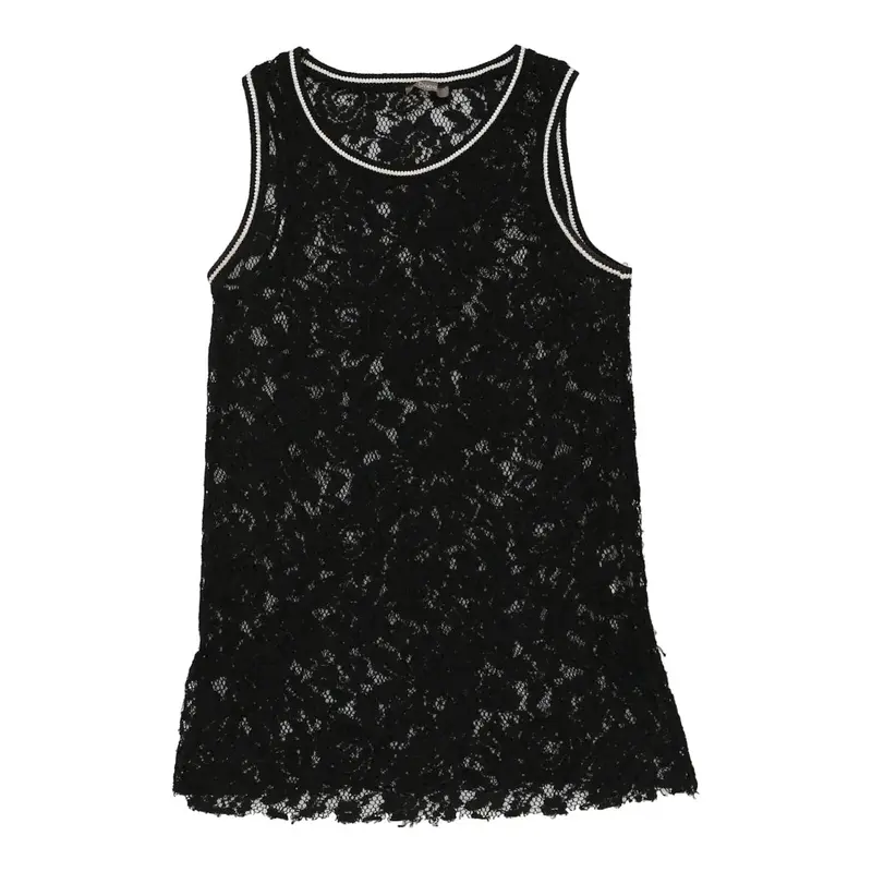 Dixie Lace Top - Small Black Nylon Blend