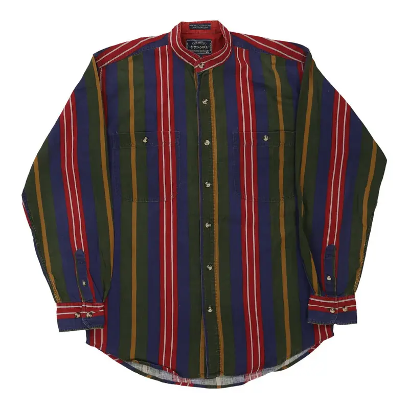 Bogari Striped Shirt - Medium Multicoloured Cotton