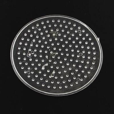 Flat Round ABC Plastic Pegboards used for 5x5mm DIY Fuse Beads