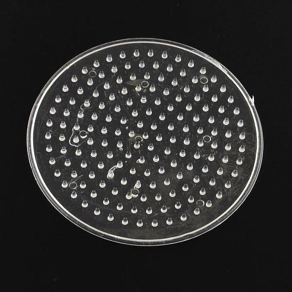 Flat Round ABC Plastic Pegboards used for 5x5mm DIY Fuse Beads