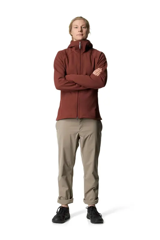 W's Mono Air Houdi | Color: Terra Red | Size: L