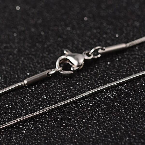 Non-Tarnish 304 Stainless Steel Snake Chain Necklaces