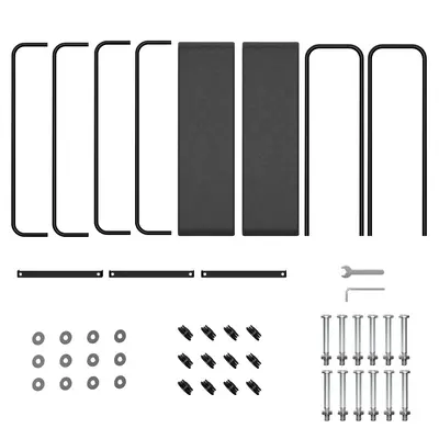 Garvee 8Ft Firewood Rack Stand Heavy Duty Tubular Steel Elevated Design with Fabric Mesh Outdoor Indoor Fireplace Wood Storag...