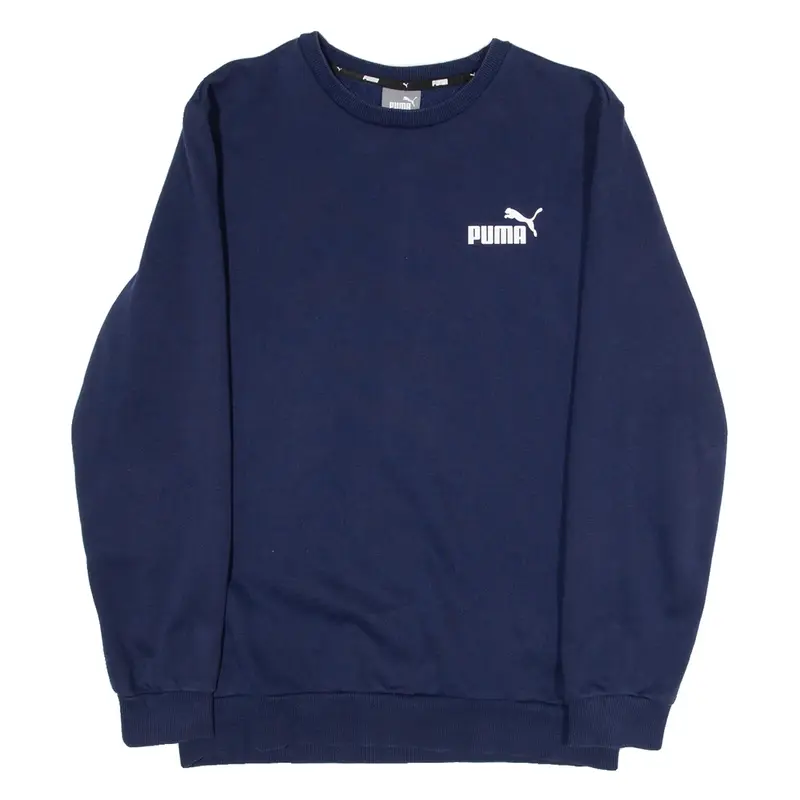 PUMA Womens Sweatshirt Blue S