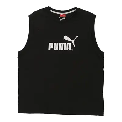Puma Spellout Vest - XL Black Cotton