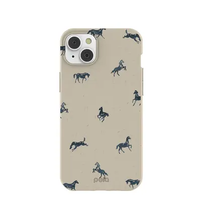 London Fog Mini Horses iPhone 14 Plus Case